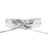 Fashion Solid Color Faux Leather Waist Belt Wrap Tie Wide Corset Dress Decor