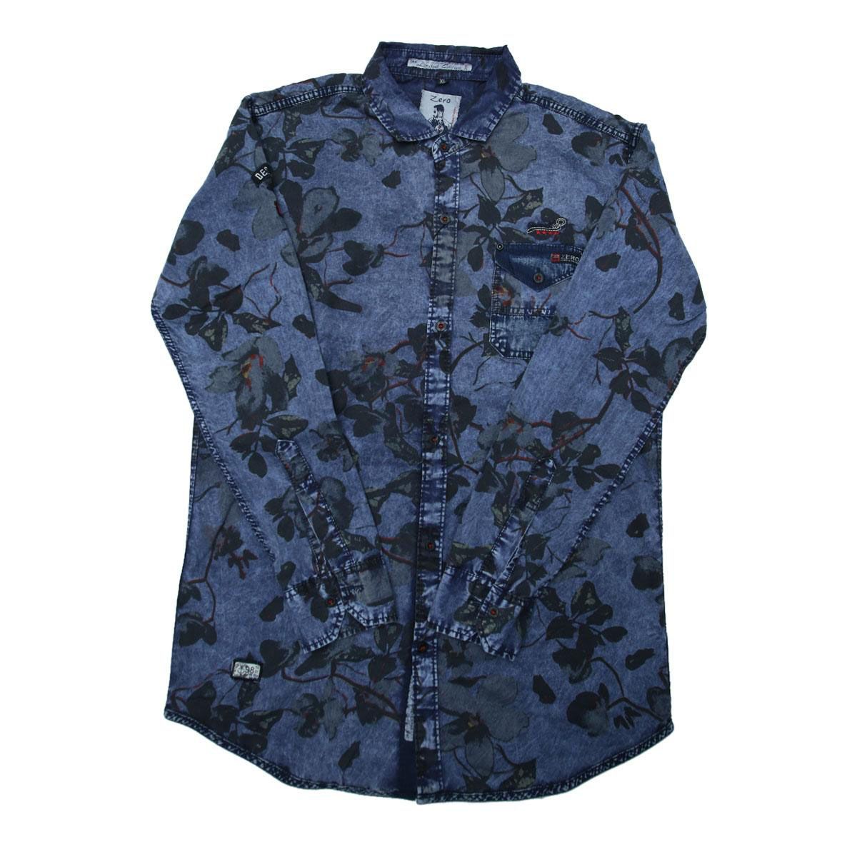 Blue Denim Shirt for Men