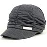 Women Fashion Pleated Peaked Cap Hat Casual Knitted Outdoor Sports Tl Sunhat