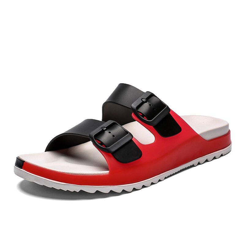 New Summer Jelly Shoes Men Beach Sandals Slippers Men Flip Flops Light Sandalias Outdoor Summer Chanclas Cheap Male Sandals