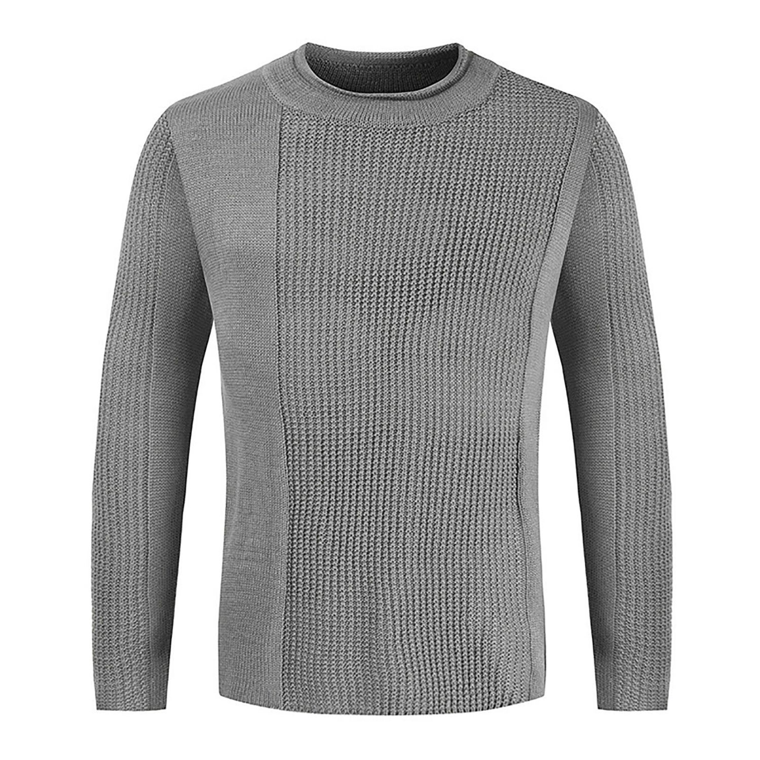 Men Sweater Anti-pilling Casual Winter Knitted Sweater