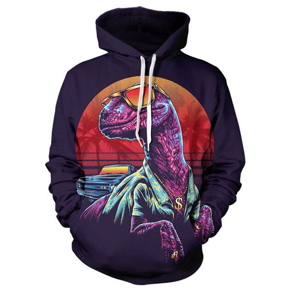trend 3d hoodie creative art style spring autumn fashion hoodie cartoon handsome top  sweatshirt