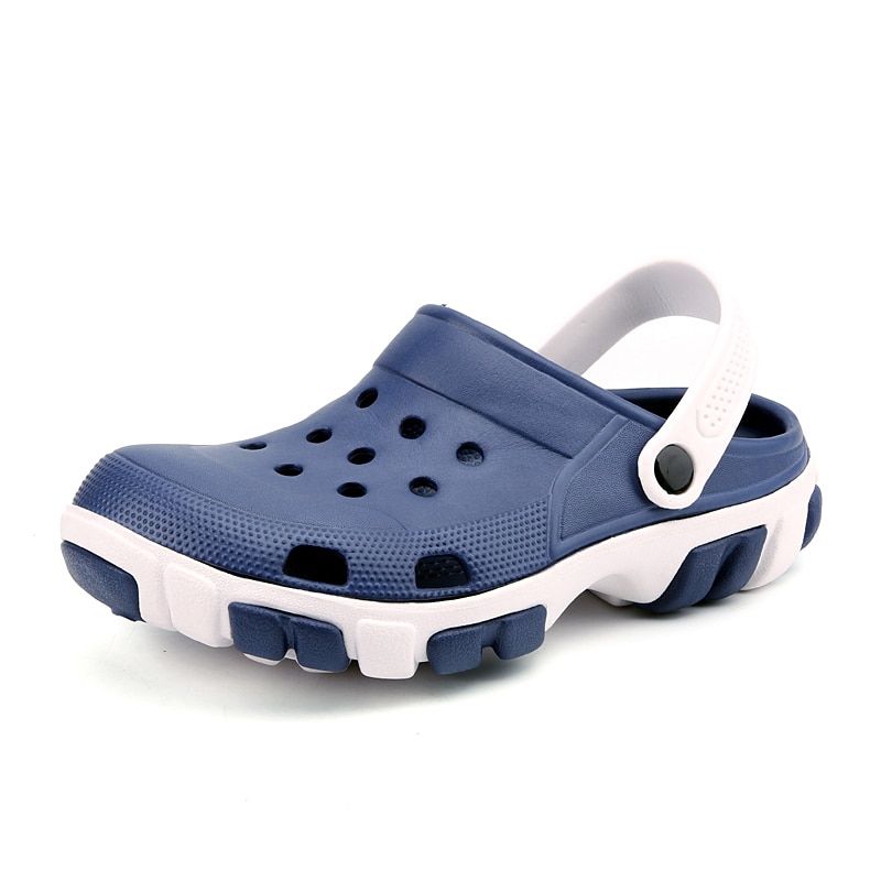 Classic Chine Summer Clogs Soft Lightweight Slip On Sandal Clogs Big Size 47 Graffiti Print Man Garden Shoes sandale homme