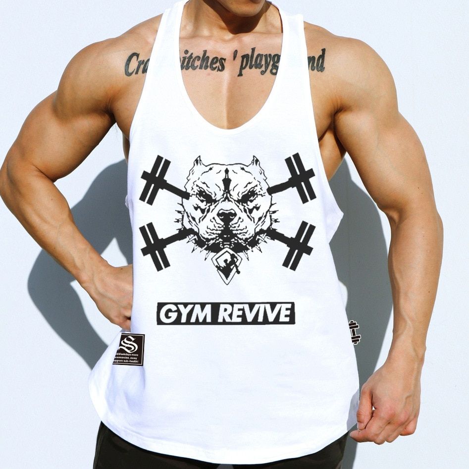 Men Gyms Short Sleeve T-shirt Casual Print T Shirt Gyms Fitness Bodybuilding Workout Tees Tops Male Summer Brand Clothing