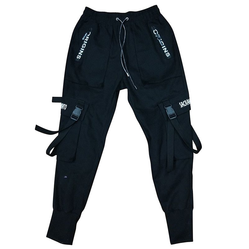 Prowow Streetwear Men's Cool Pantscket Loose MenHop New Fashion Joggers Pants Trousers Men Casual Fashion Pants
