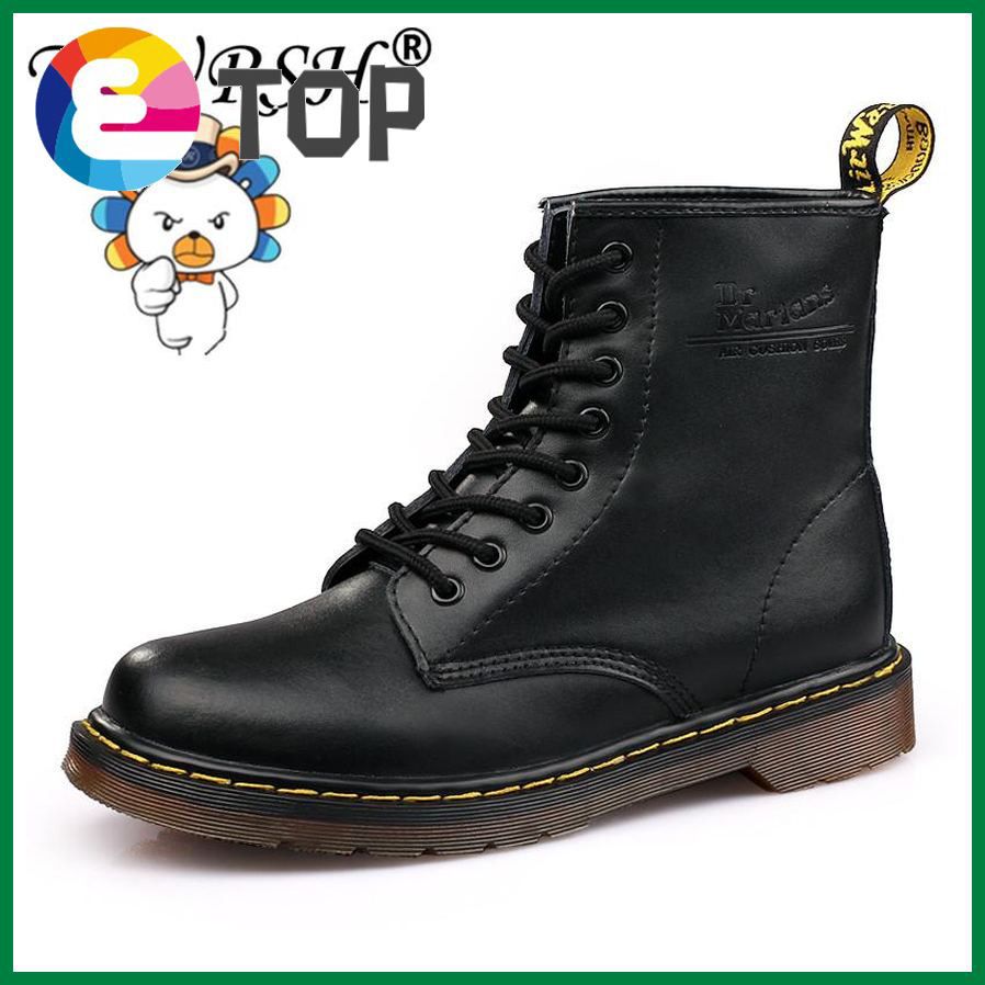 PU Leather Men Boots Spring Autumn And Winter Man Shoes Ankle Boot Men's Snow Shoe Work Plus【ping】
