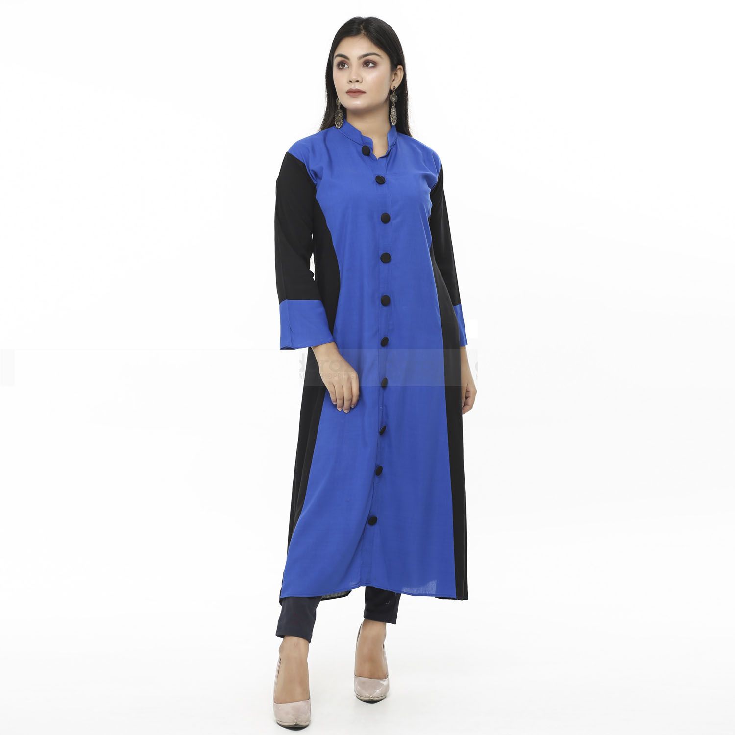 Latest Designed, High Quality Cotton Fabric, Exclusive, Fashionable, Stylish and Comfortable, Gown one pcs for Women