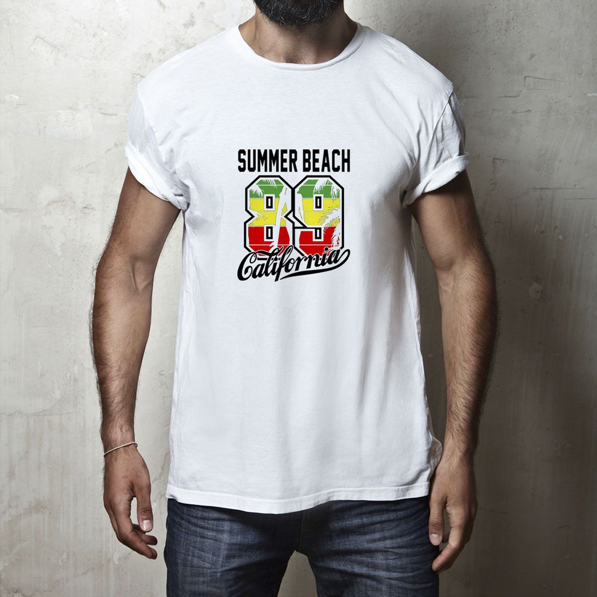 White Short Sleeves Comfortable and Fashionable T-Shirt