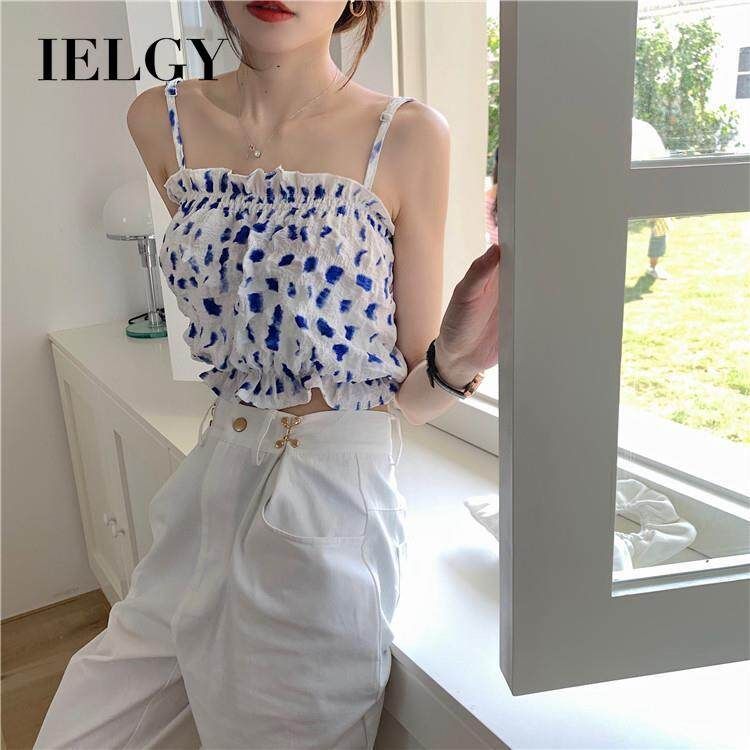 IELGY women's korean style tube top sleeveless slim sling