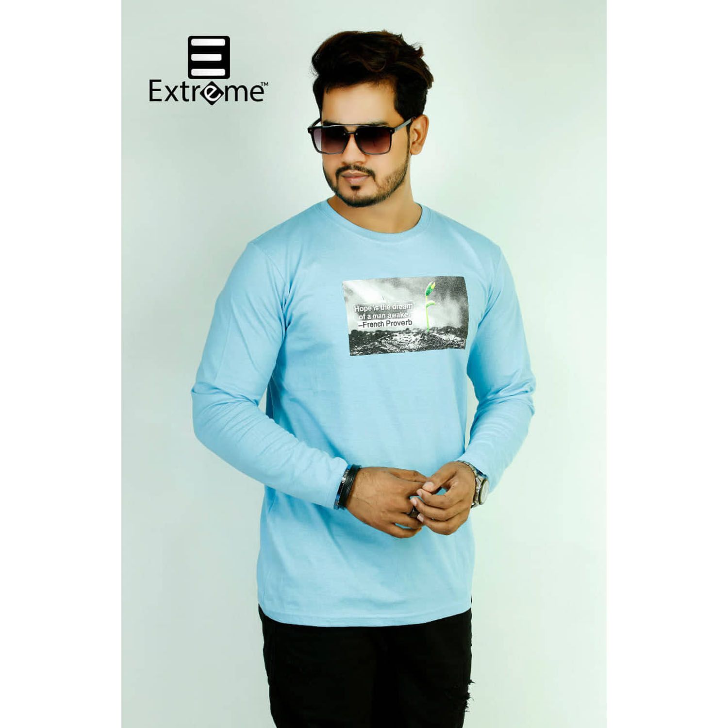 Full Sleeve Colorful T-Shirt For Men