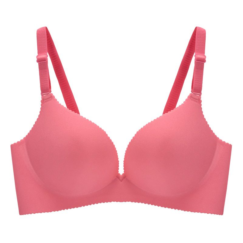 Deep U Cup Bras For Women Push Up Lingerie Seamless Bra Wire Free Bralette Backless Plunge Intimates Female Underwear
