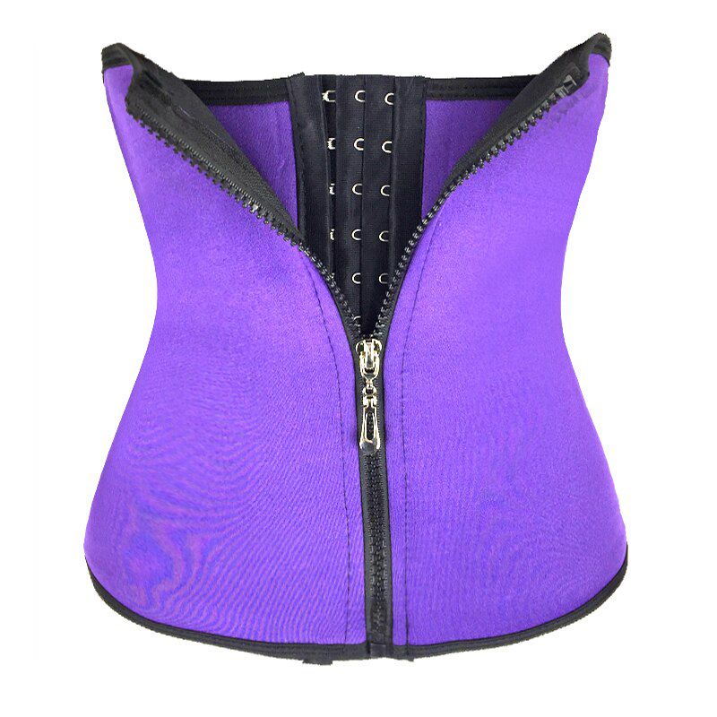 Slimming Sheath Curve Shaper Corset Waist Trainer Neoprene Shaping Strap Zipper Shapewear Tummy Control Colombian Girdles