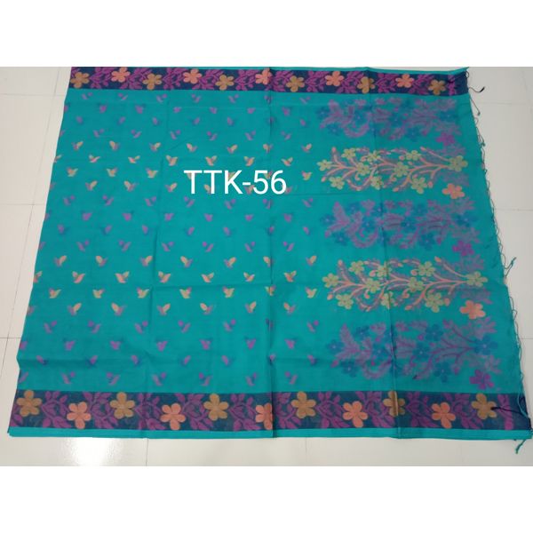 Cotton jamdani Saree For Women