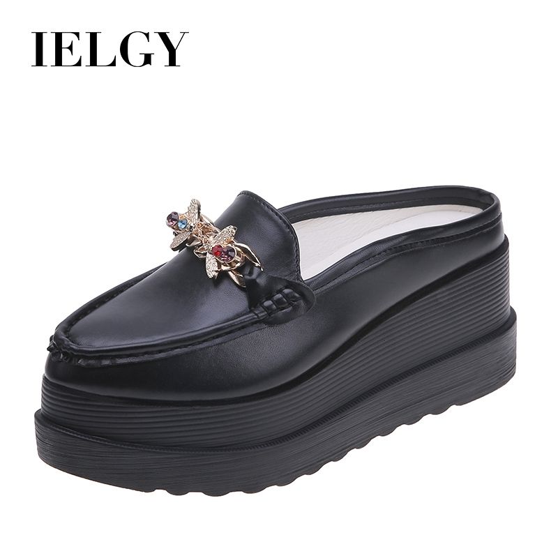 IELGY fashion all-match thick slippers women slippers women