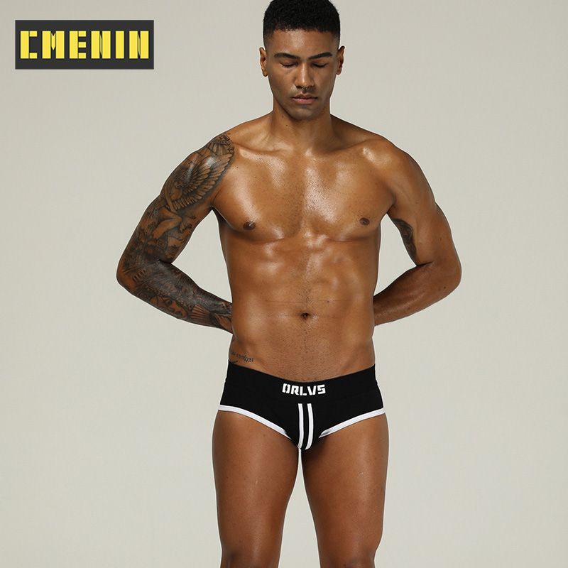 CMENIN Soft ORLVS (1 Pieces)  Men Underwear Briefs Cotton Breathable Male Underpants Fashion Mens OR168