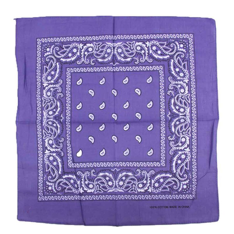 Hot Quality Wristband Cute Individual Style Cotton Paisley Handkerchief Head Wrap Bandana Neck