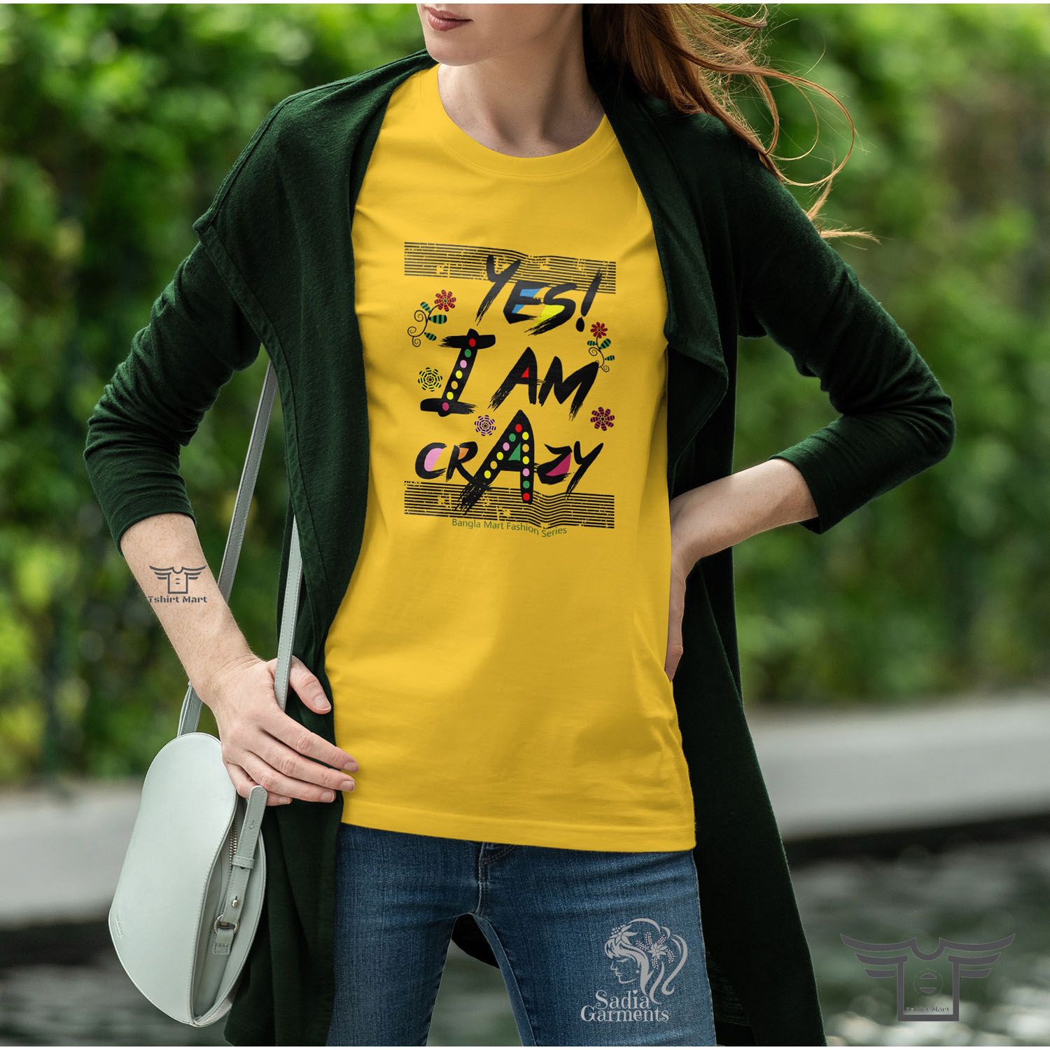 Crazy Fashion Series Women'S Half Sleeve Tshirt - T Shirt For Women