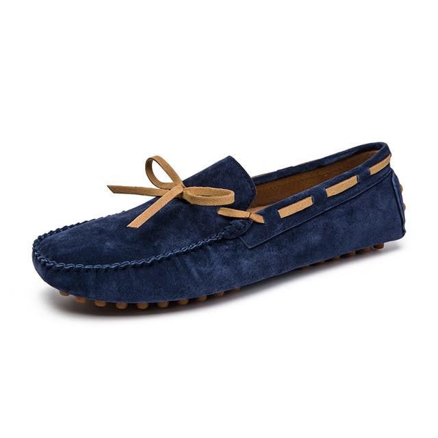 Shoes Men Loafers Moccasin Leather Gommino Male Footwear Slip On Flat Driving Boat Shoes Classical Chaussure Homme 38-48