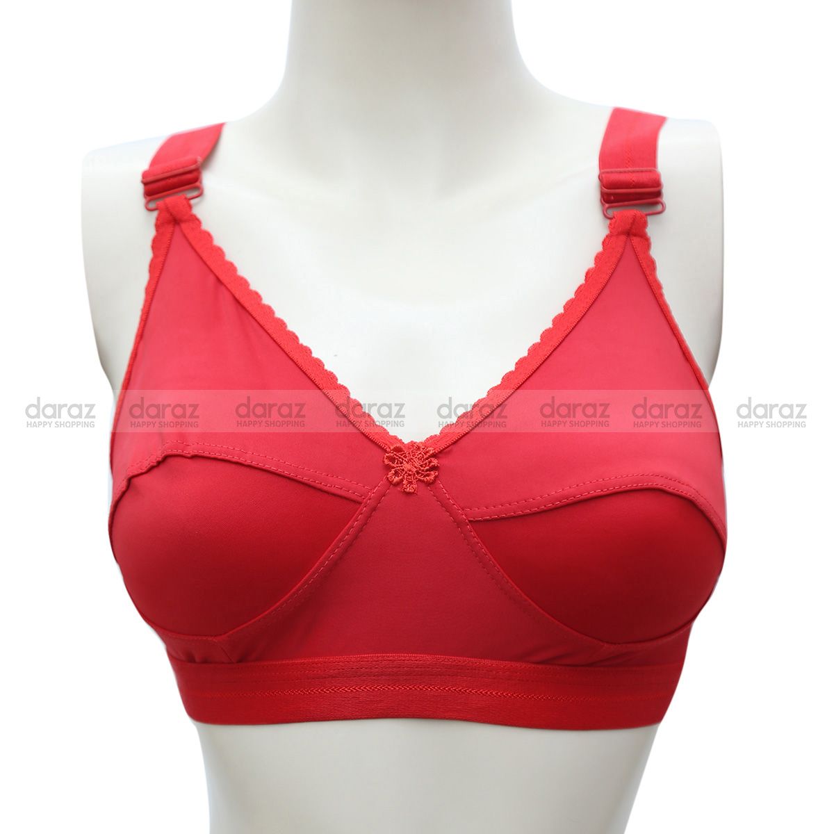 Slim-fit Very Comfortable Stretchable GUDDI Bra For Woman - Red