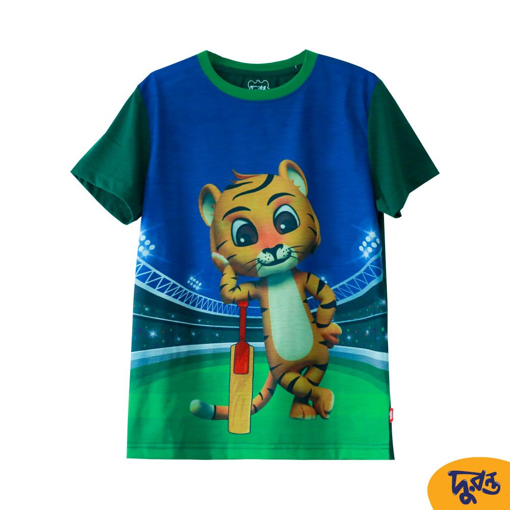 Duronto Kids Multicolor Cotton T-Shirts for Boys