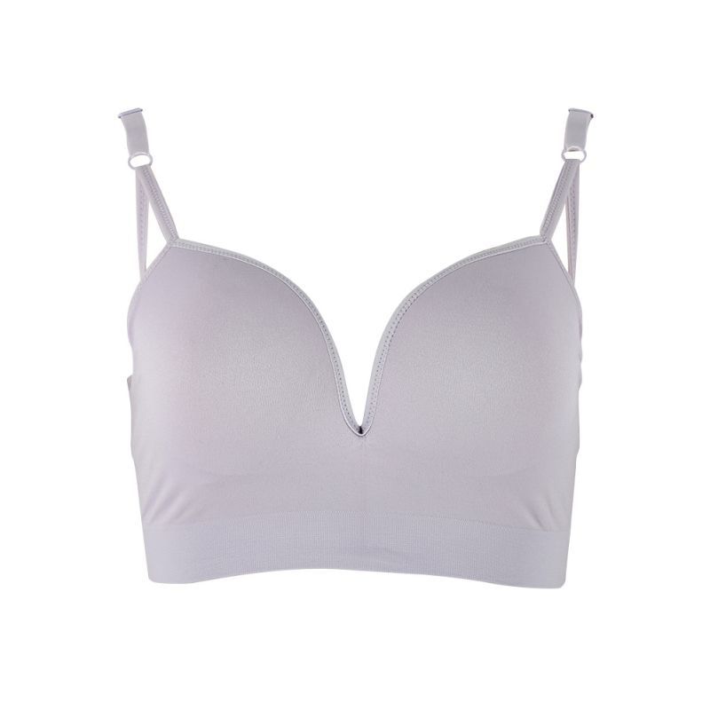 2019 Women Push Up Bra Shakeproof Fitness Bra Wireless Padded Brassiere Bra Girl Crop Top Underwear Bra For Women