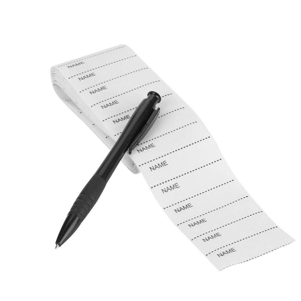 200pcs  White Washable Iron on  Labels Garment Fabric Tags Marker Set for Clothes Sewing Accessories Cloth  Labels