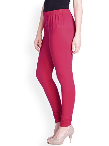 FreeSize Stretchable Ankle Length Churidar Cotton Leggings tiles ties for Girls/Ladies