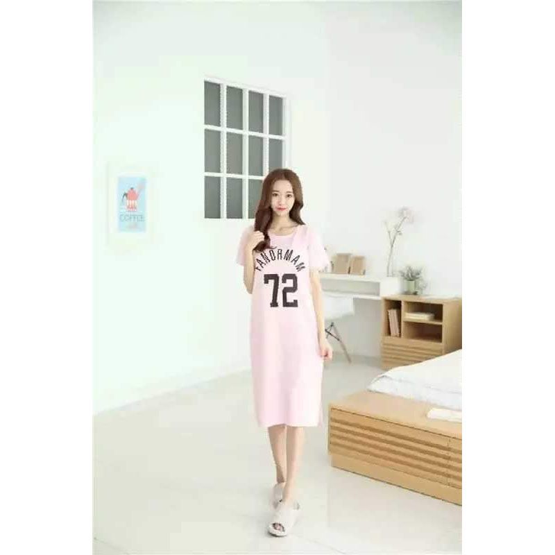 Women Fashion - Pink Cotton Half Sleeve T Shirt For Women