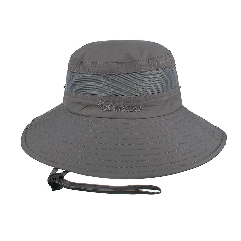 Joymay Summer Bucket Hats Fishing Brim Hat UV Protection Cap Men Hiking Sombrero Outdoor Gorro Hats Men Woman YF014