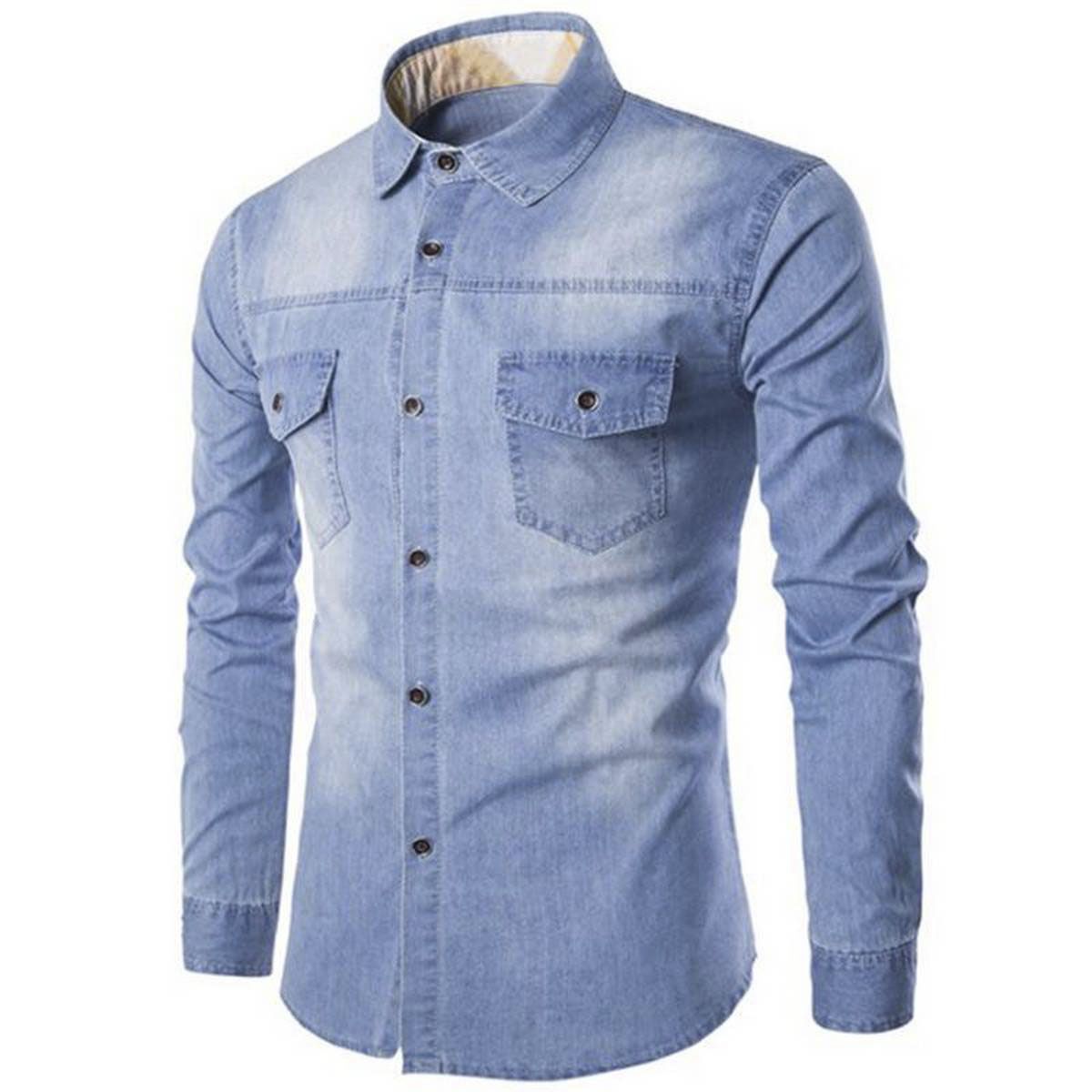 new Fashionable 100% Denim Jacket For Men