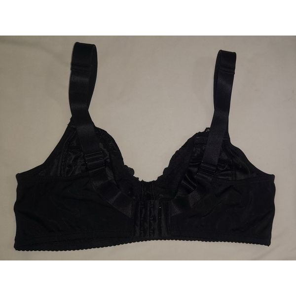 Non wire Non Foam Full Coverage Bra Black Color for Women