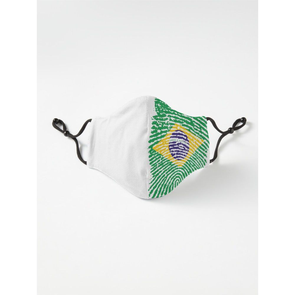 Brazil Football Club Lovers FIFA Team Six Layer Face Mask Tiktok Mask For Men And Women Gaming Mask With Adjustable Ear Loop And Digital Print Face Mask Graphics Print Anime Mask