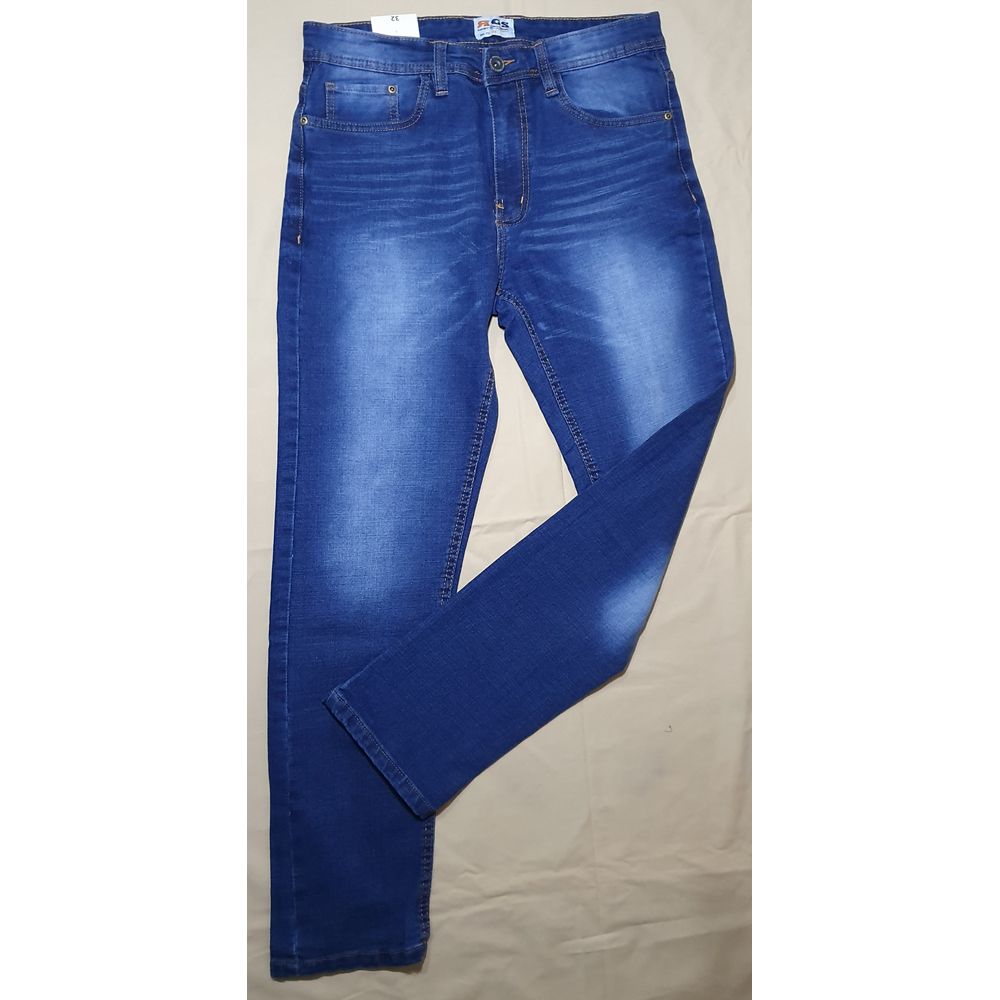 Stitched Denim Jeans Pant For Men