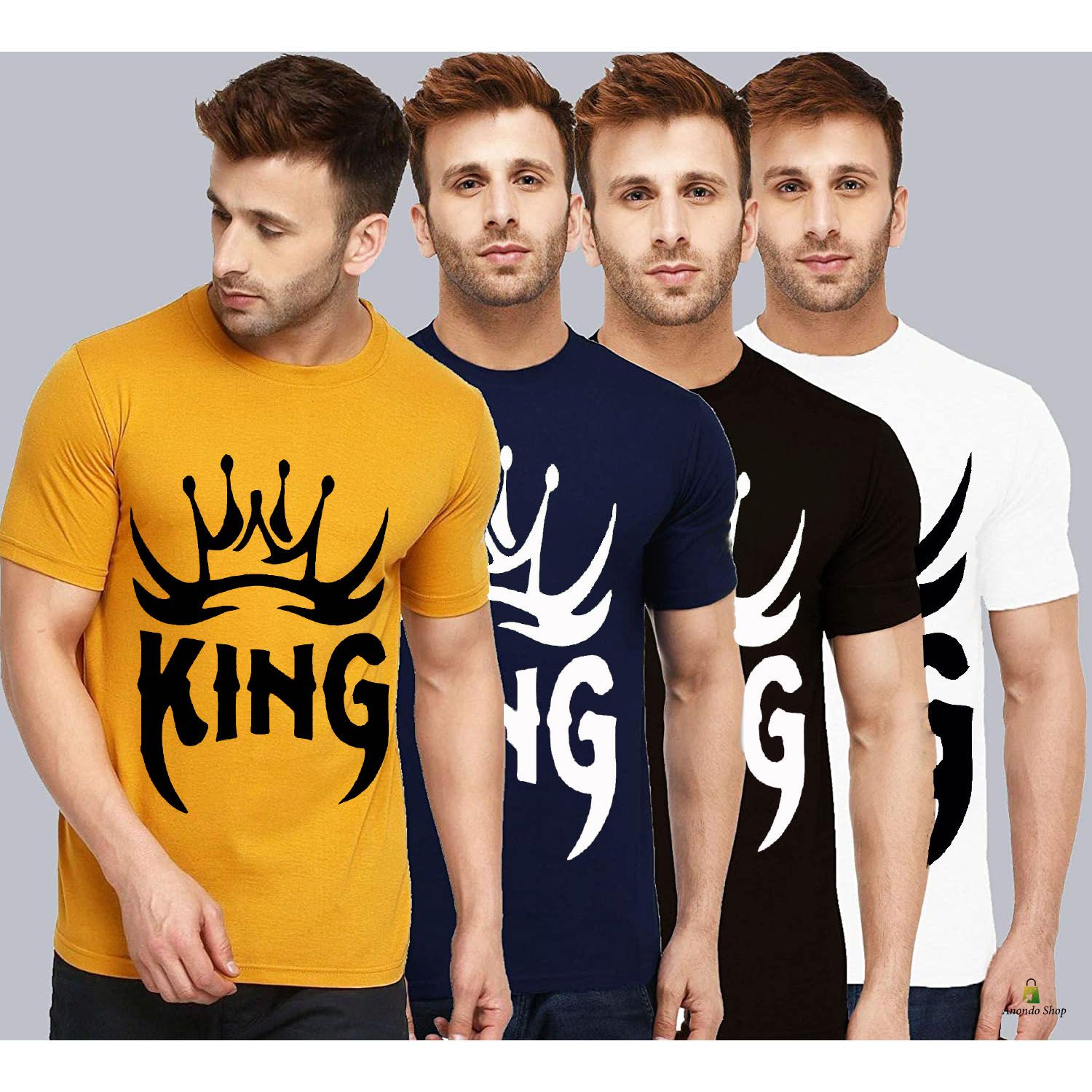 4 Ps Combo Pack T-Shirt For Men