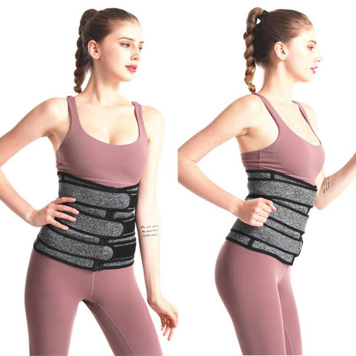 Neoprene Waist Trainer Lower Belly Stomach Fat Burning Slimming Women Plus Size Waist Cincher Lady Slim Girdle Waste Trainers