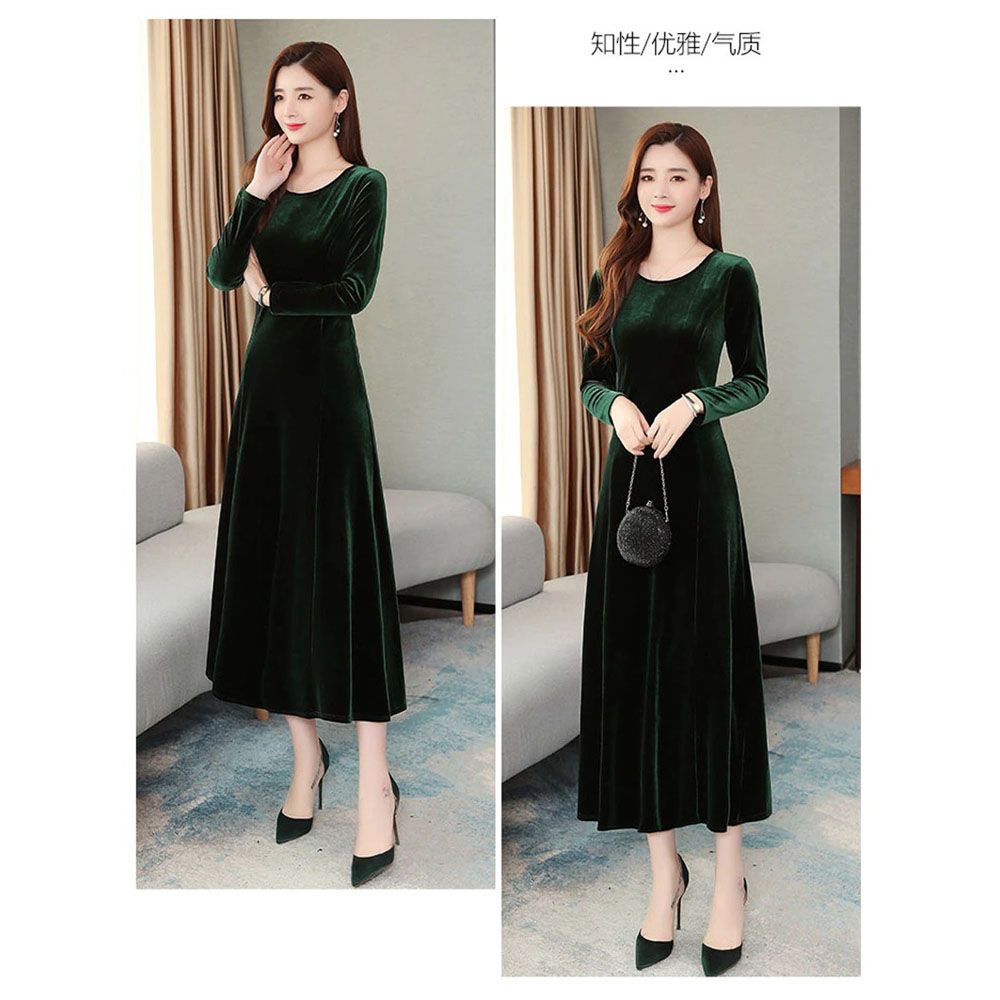 High Quality China Glossy Luxury Velvet Winter Wear for Woman 12