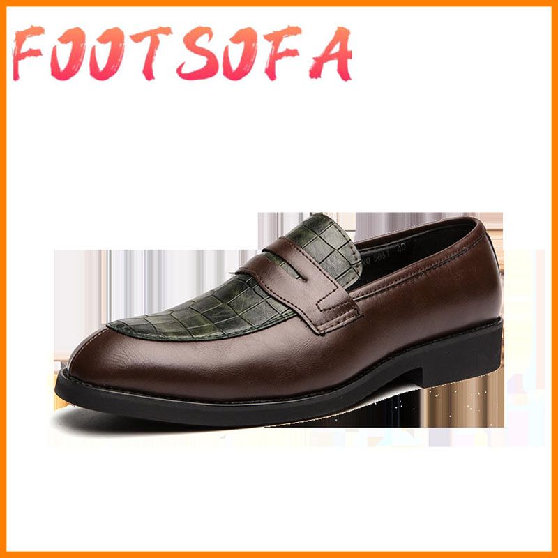 Boat Shoes Leather Stitching Fashion Men Casual Shoes Party Oxford Moccasin Mens Loafers Luxurious Formal Men's Gentleman Brand