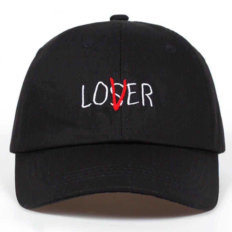 Fashion Lover Loser Baseball cap unisex embroidery  cotton dad hat adjustable snapback hip