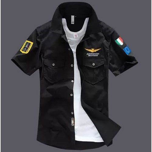 Export Quality Halp Sleeve Casual Shirt For Men-Signal Point - Shirt For Men