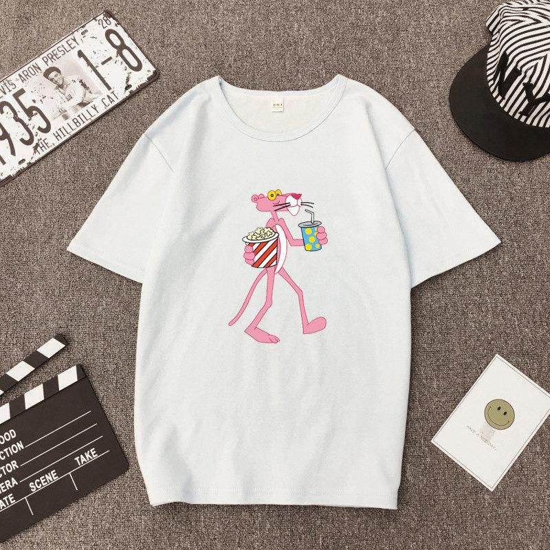 Korean Fashion Summer Short Sleeve T-Shirt Female Loose Korean Edition Student Han Fan Half-Sleeved Top Spring Summer Clothes