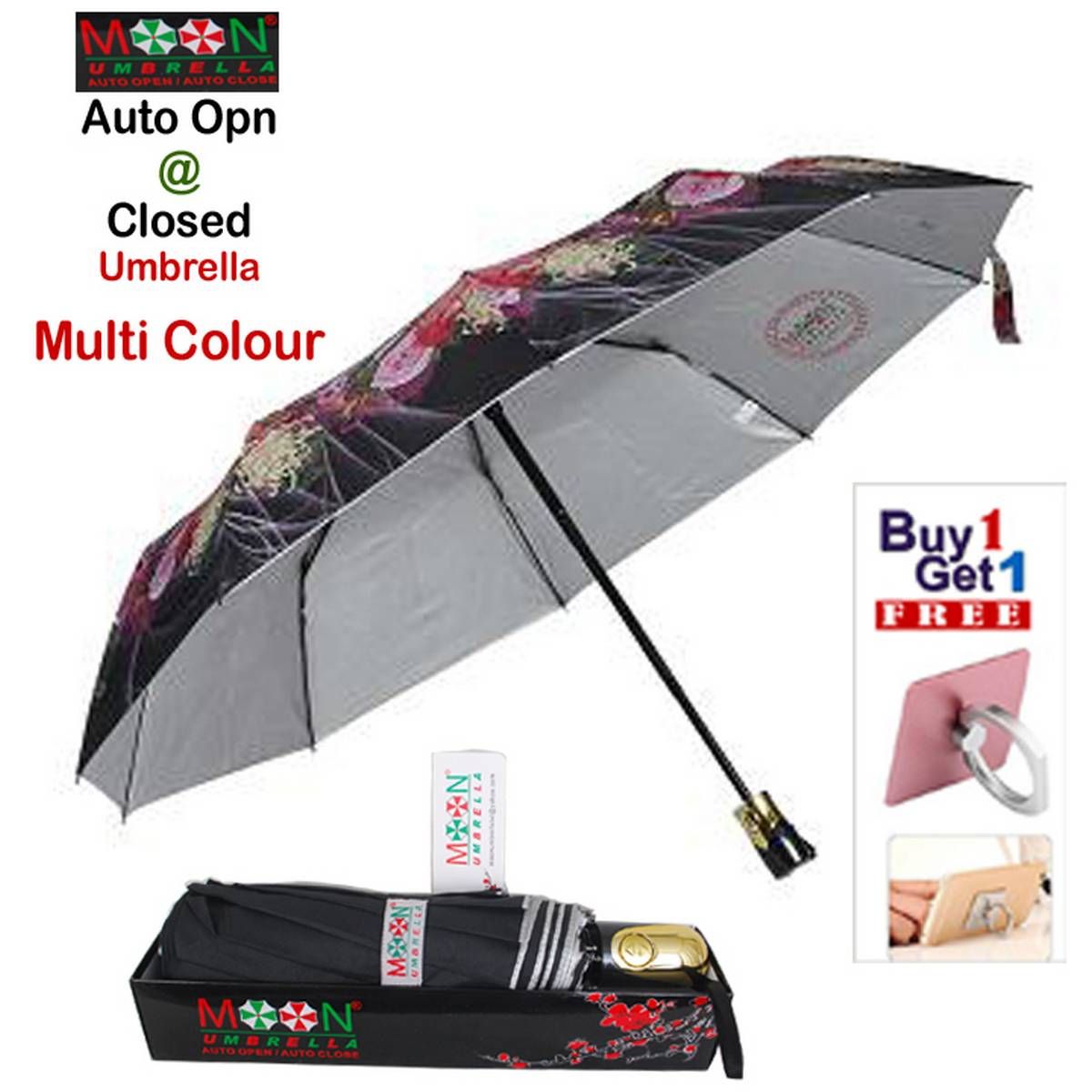 Moon Auto open and Clouse Umbrella