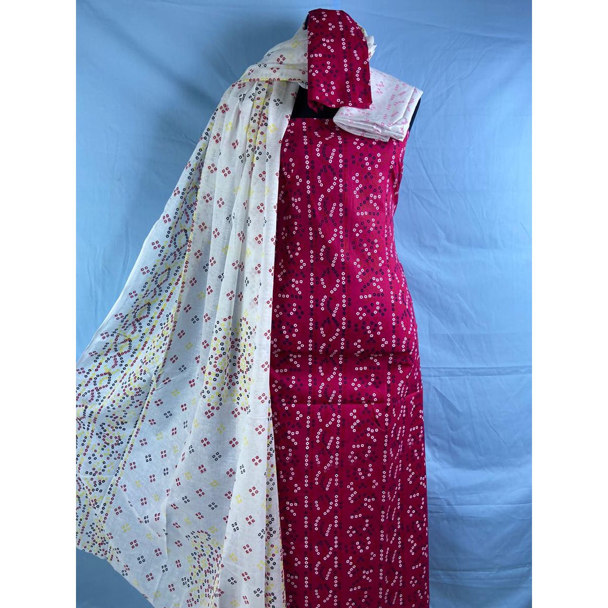 Rong Fashionable & Stylish Skin Print Unstitched Cotton Three Piece 3 Piece For Women Ladies Collection Salwar Kamiz Dresses রঙ স্কিন ডিজাইন থ্রি পিছ