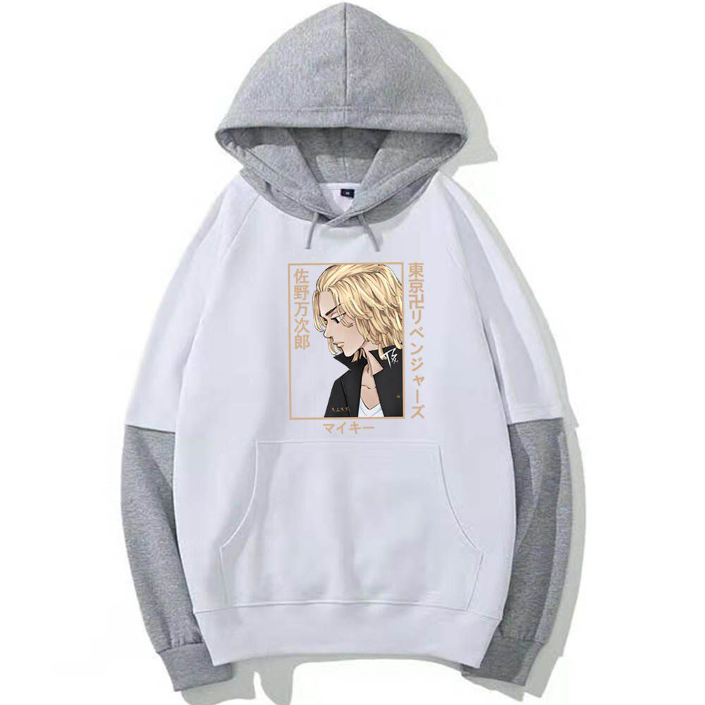 Anime Tokyo Revengers Printed Hoodie Harajuku Casual Long Sleeve Sudaderas Con Capucha