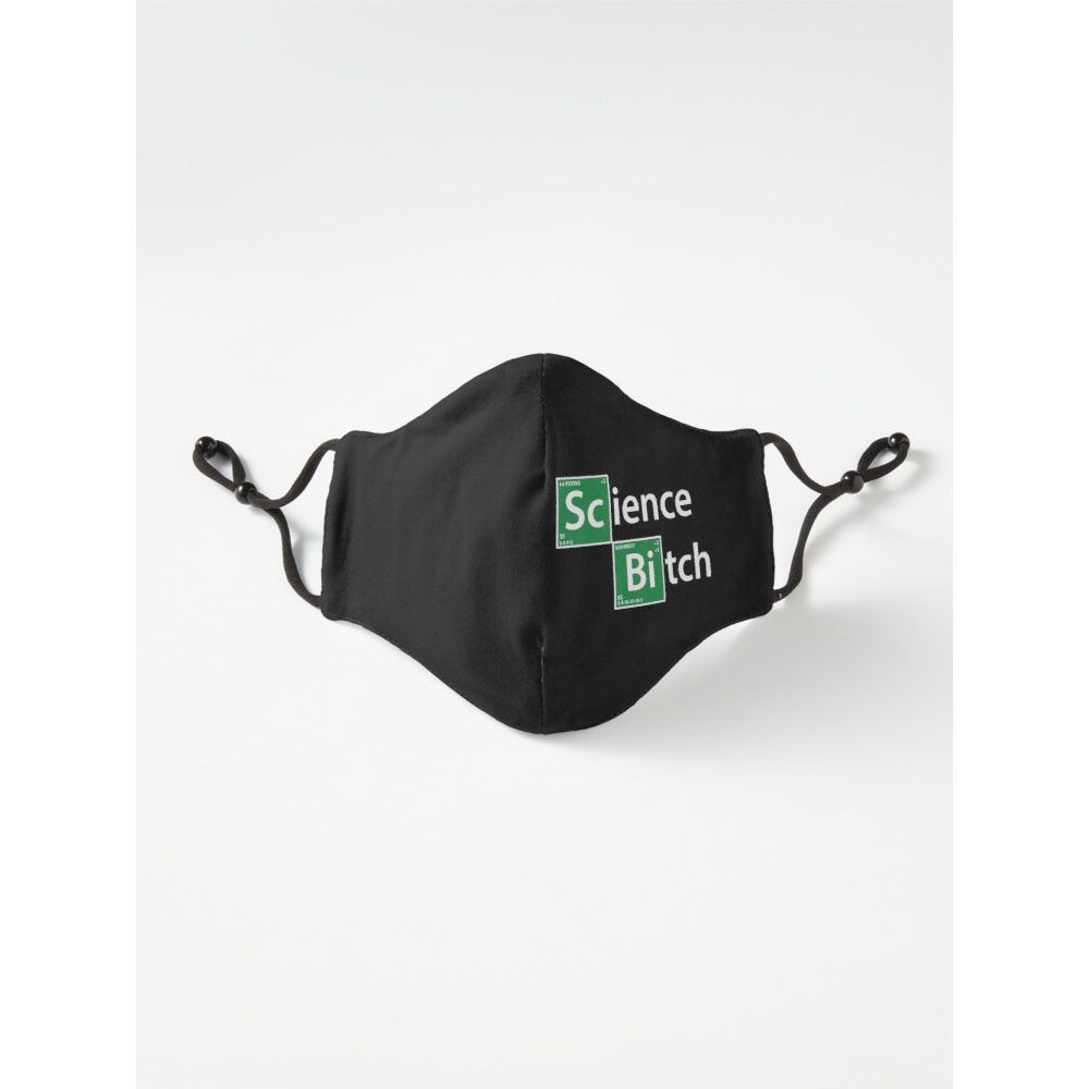 Yeah Science Bitch Breaking Bad Series Science Chemistry lovers Design Six Layer Face Mask For Men And Women Gaming Mask With Adjustable Ear Loop And Digital Print Face Mask Graphics Print Anime Mask