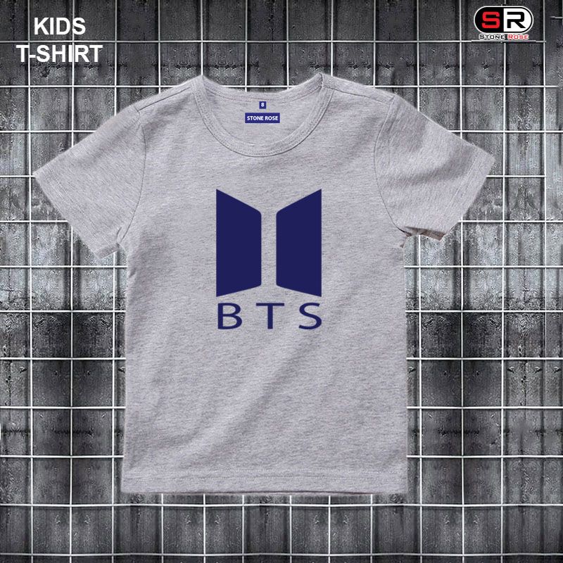 BTS Design Cotton Short Sleeve T-Shirts For Boys-16884T