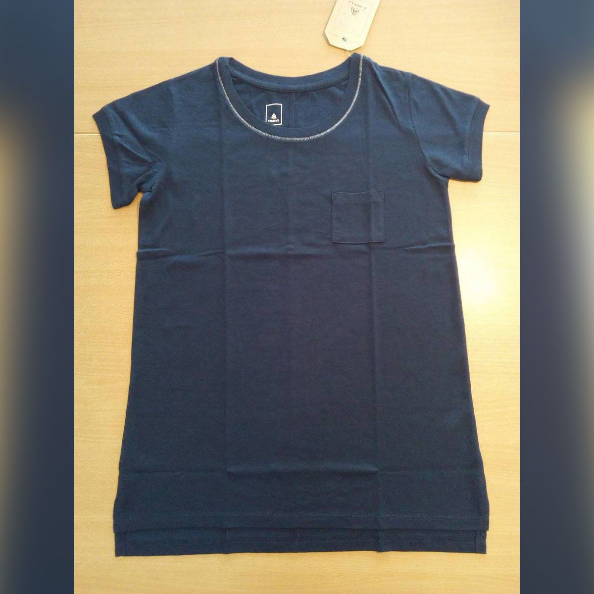 Ladies Short sleeve Basic T shirt in Cotton Modal