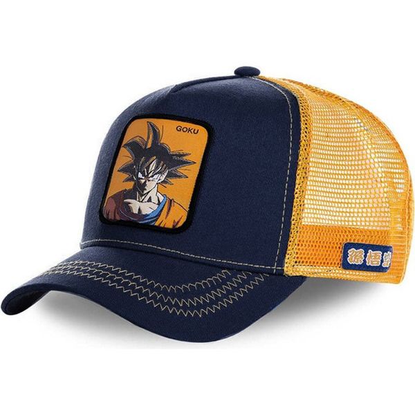 Dragon Ball Mesh Majin Buu Roles Baseball Cap Curved Brim Snapback Cap Gorras Casquette Dropshipping