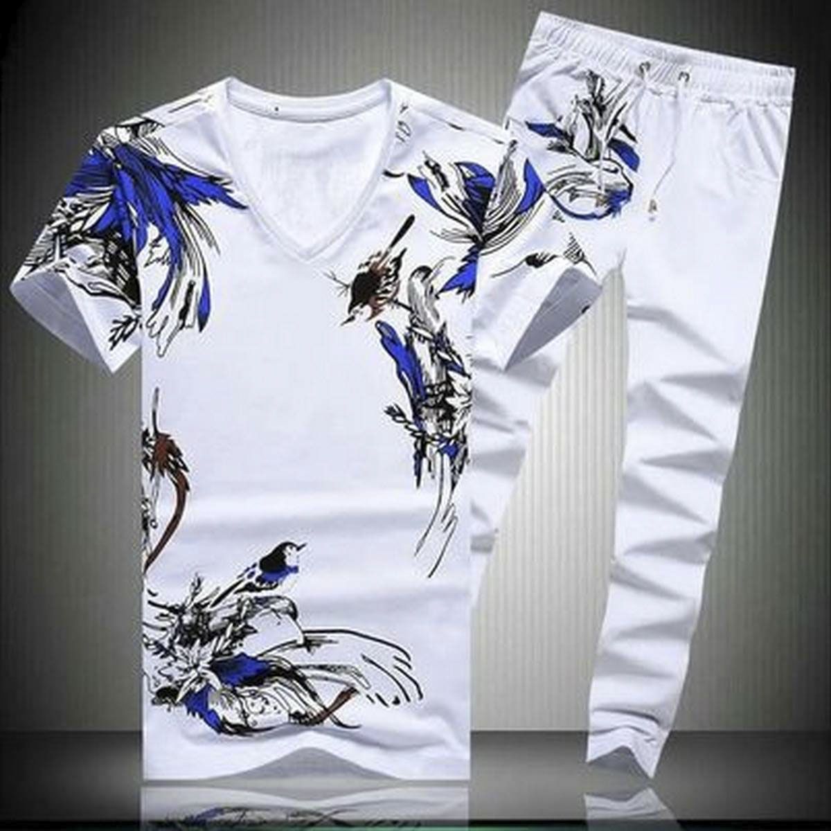 Exclusive summer collection T-shirt and  Full pant For Men