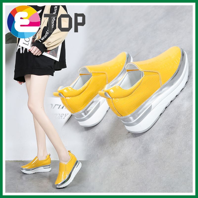 Plus Szie Shoes for Women Platform Wedge Heel Running Shoes Sneakers Comfortable Sport Gym Jogging Walking Shoes