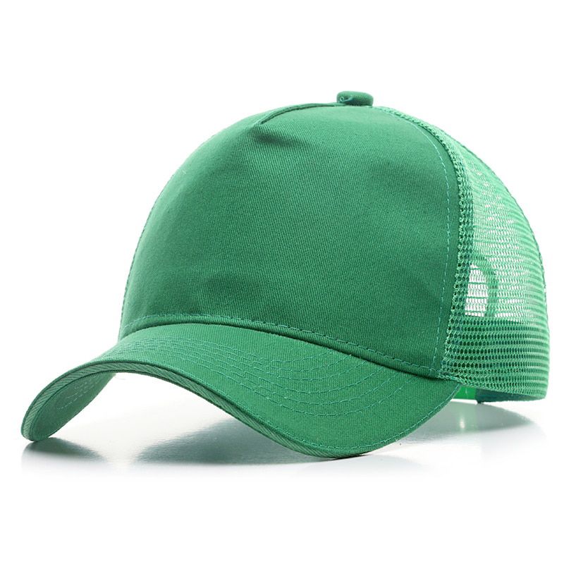 Custom Logos Baseball Cap Summer Breathable Net Blank DIY Truck Cap Men'S Women Snapback Adjustable Outdoor Hat Dad Hat